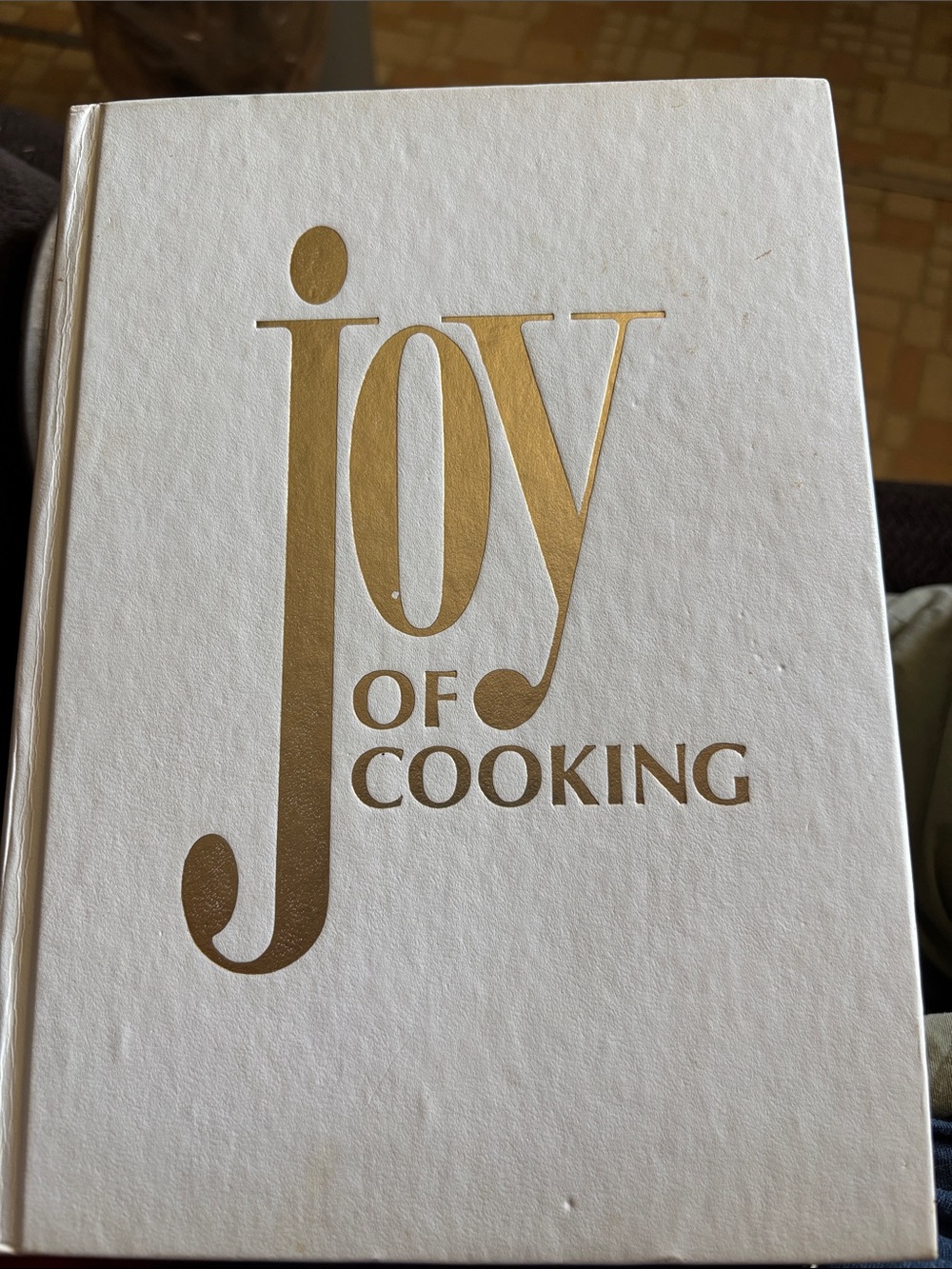 The Joy of Cooking 1978 hardcover cookbook